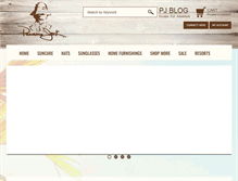Tablet Screenshot of panamajack.com